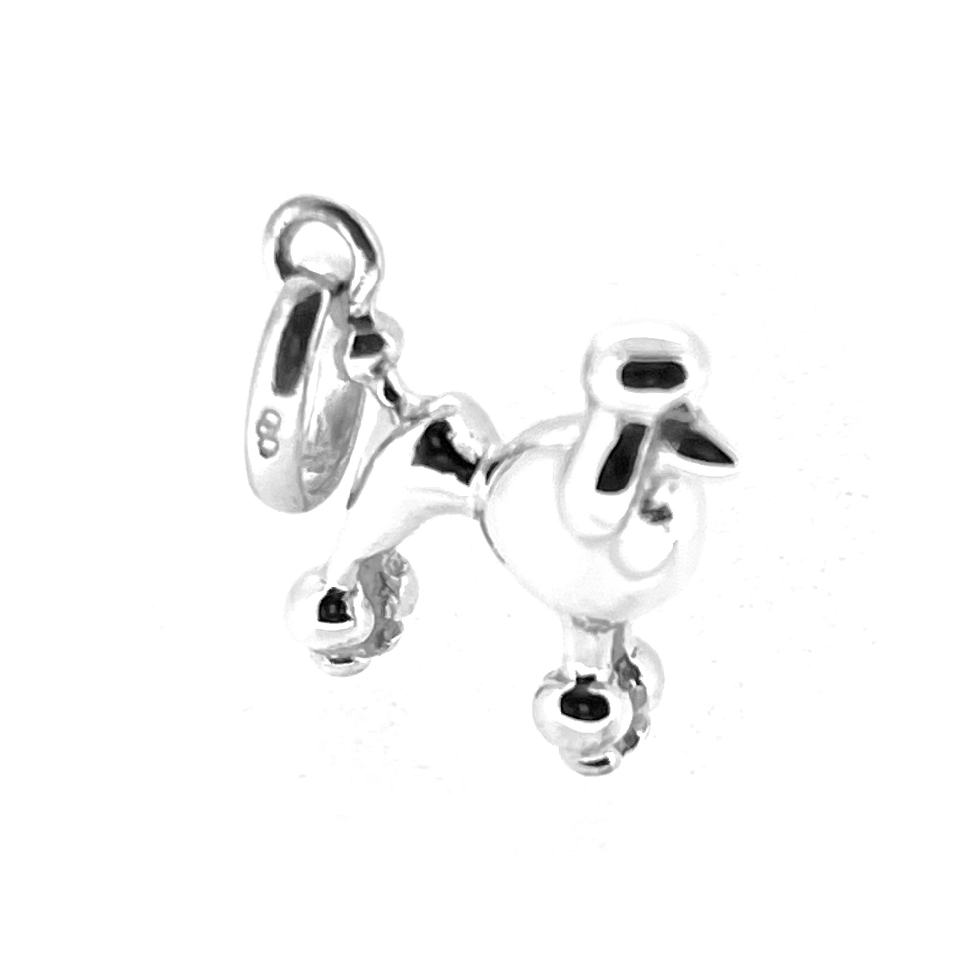 Vintage sterling silver poodle charm by Links of London
