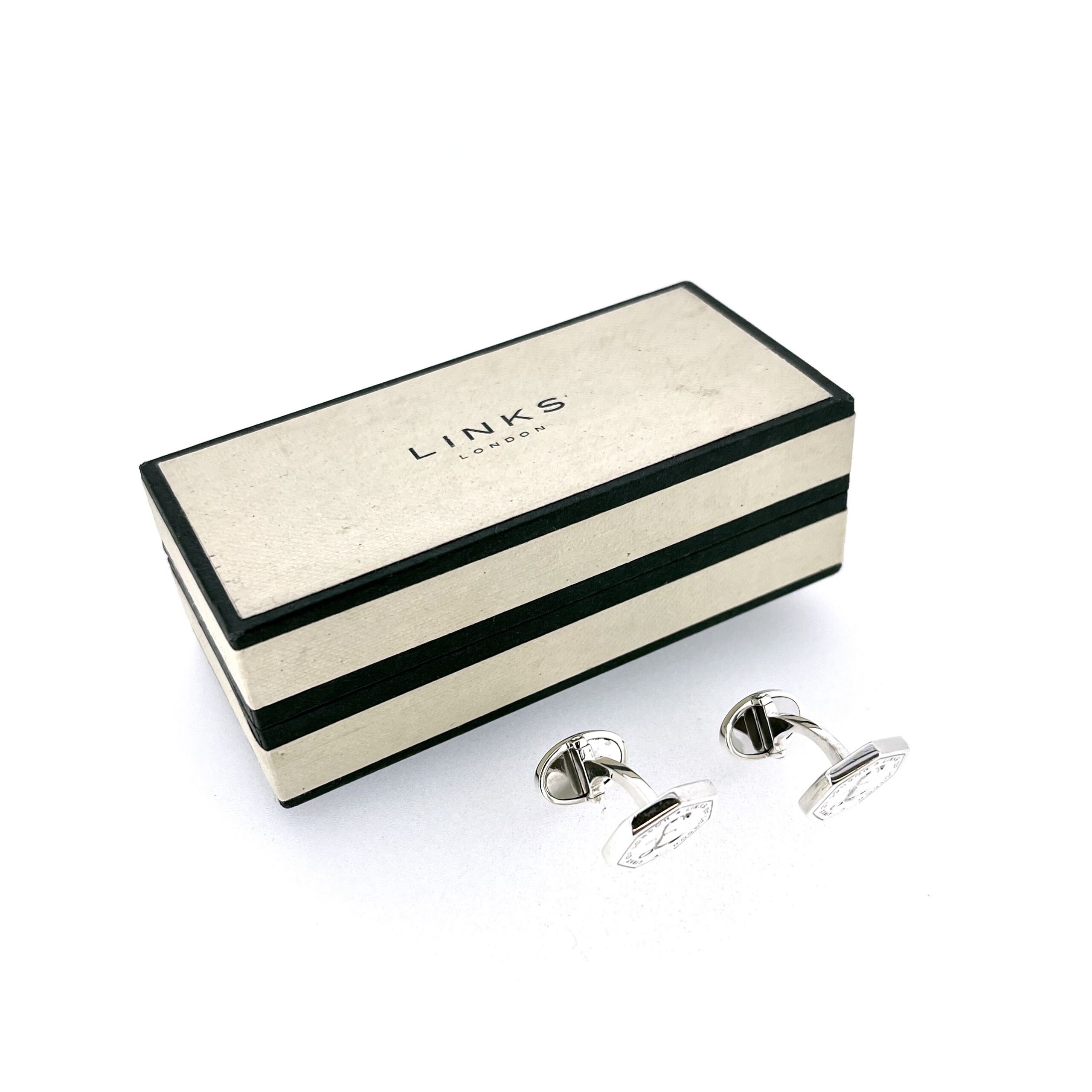 Links of London coin cufflinks with original box