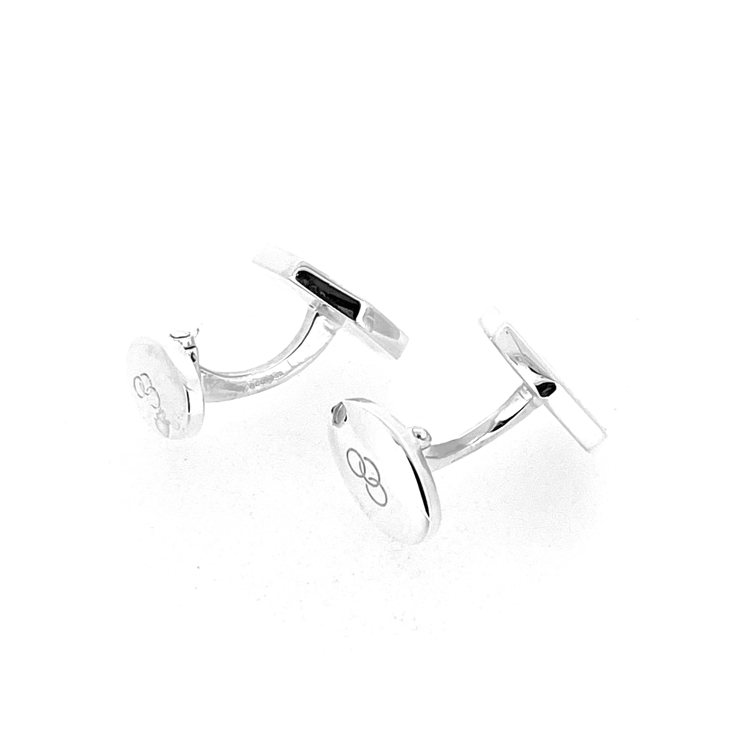 Pound symbol cufflinks hallmarked Links of London