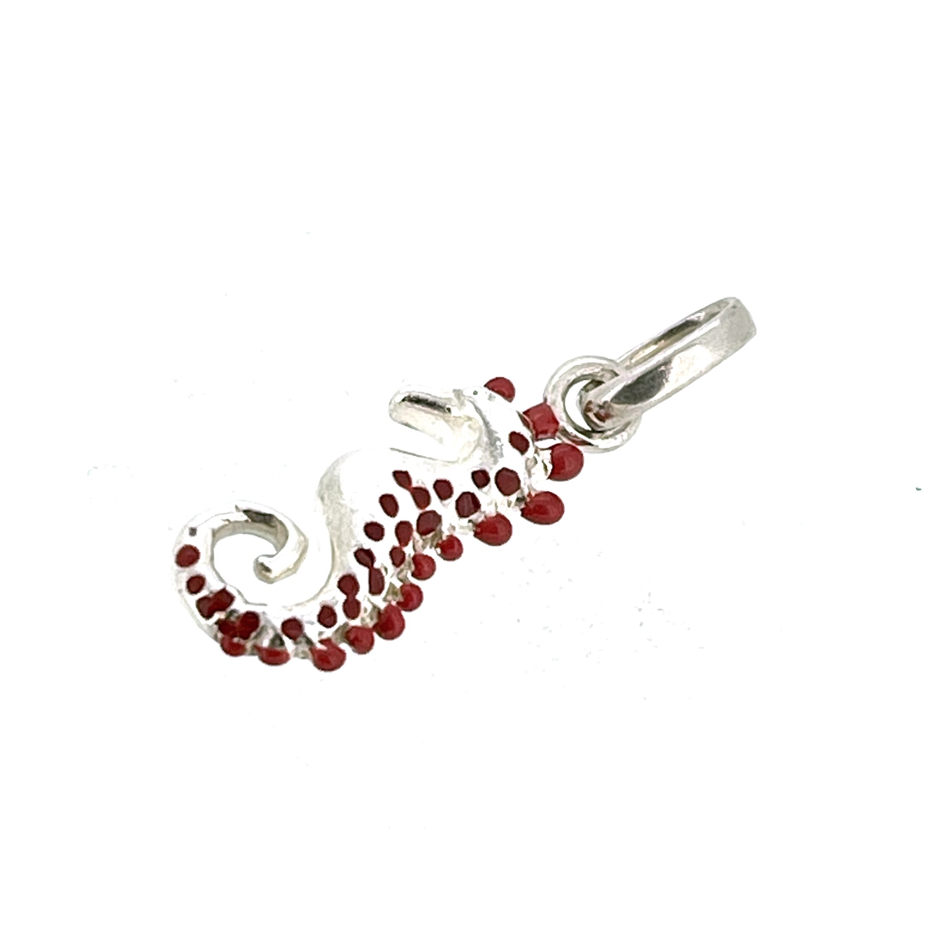 Links of London marine charm with red enamel crest detail