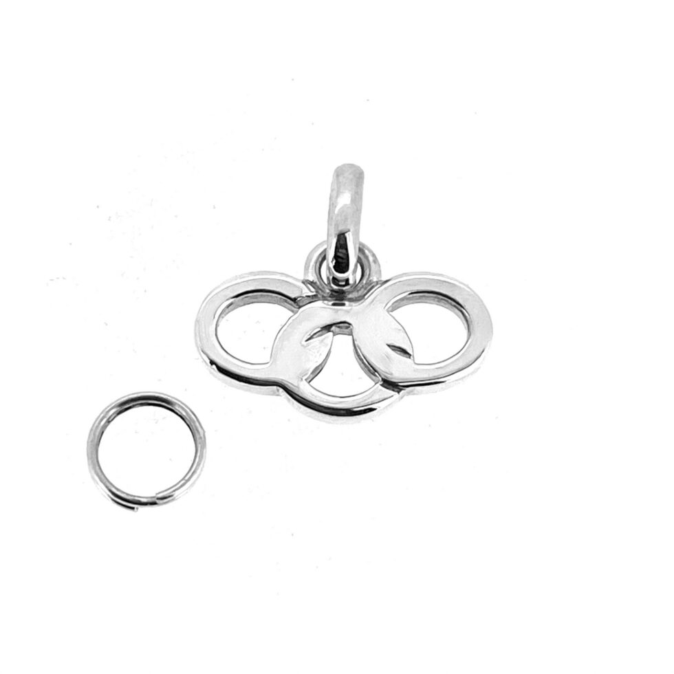 Links of London house emblem charm with oval bail