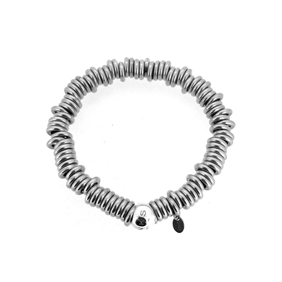 Links of London Sweetie bracelet with 7mm sterling silver rings