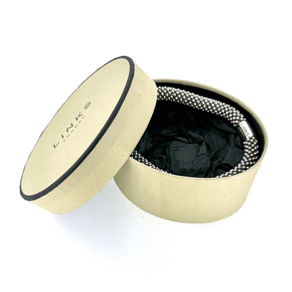 Professionally polished vintage Links of London bracelet