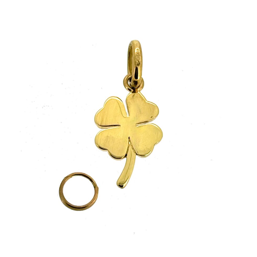 Sterling silver four leaf clover charm by Links of London