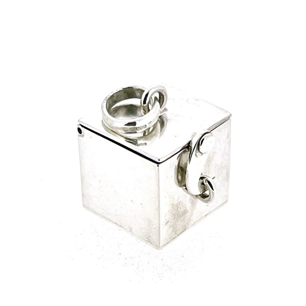 Large Links of London hero charm in sterling silver