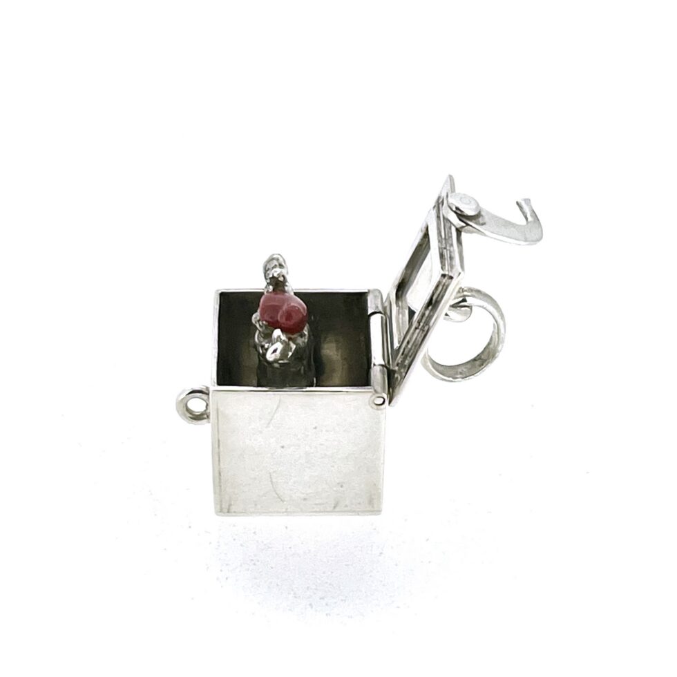 Hallmarked 2007 Links of London Jack in the Box charm