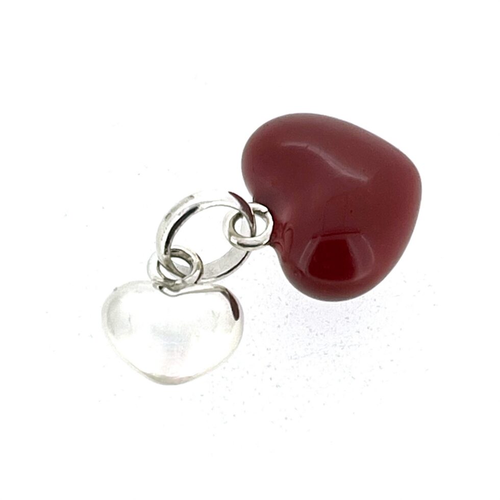 Links of London romantic heart charm front view