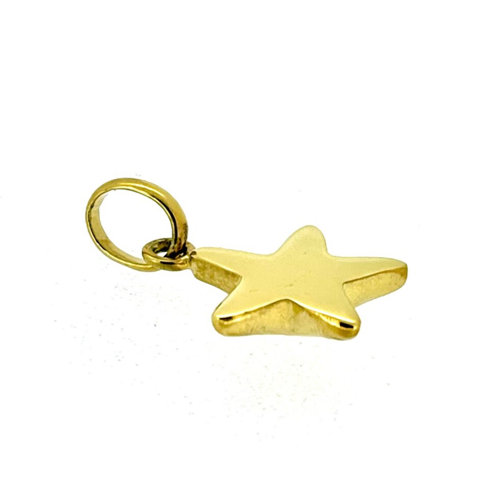 Vintage Links of London 18ct gold plated starfish charm