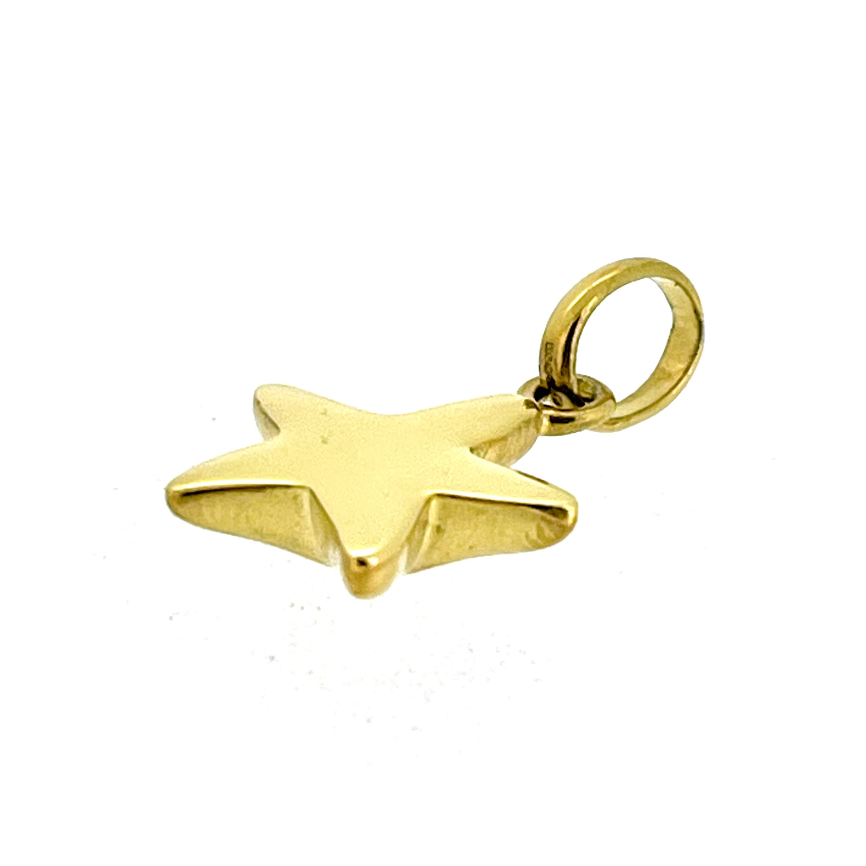 Links of London gold starfish charm in sterling silver