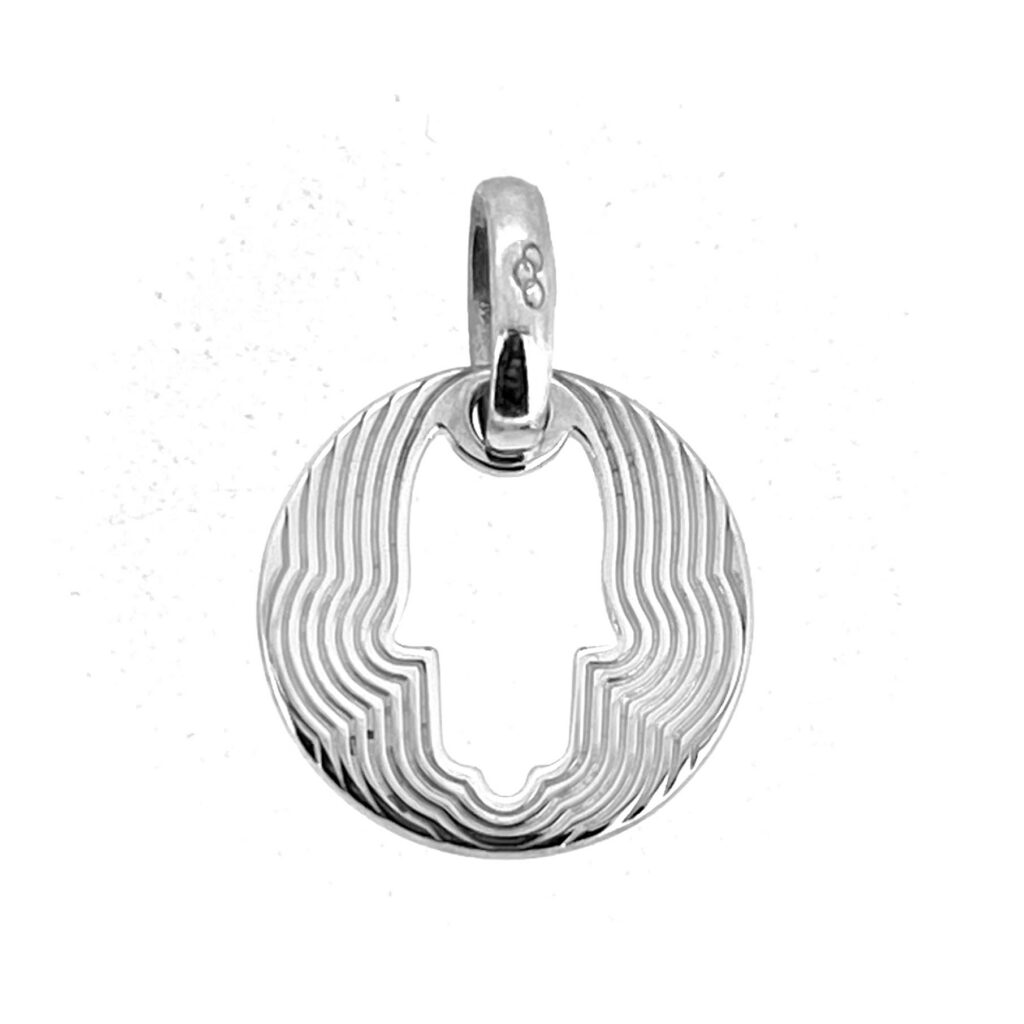 Vintage Hand of Fatima disc charm by Links of London