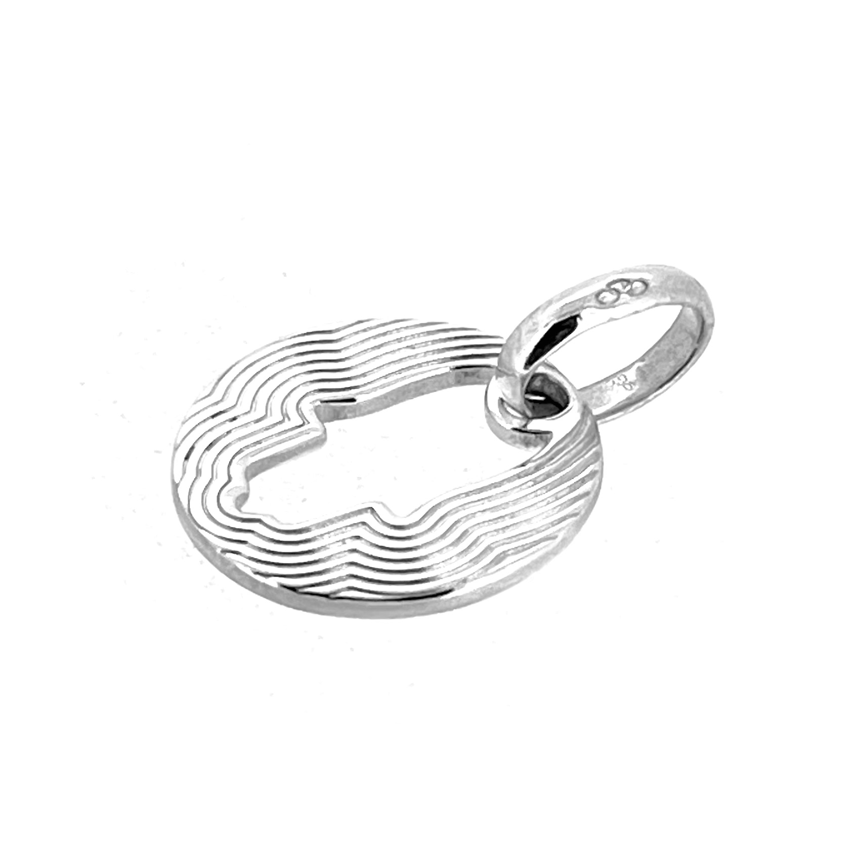 Links of London Hamsa charm with hand shaped cut-out