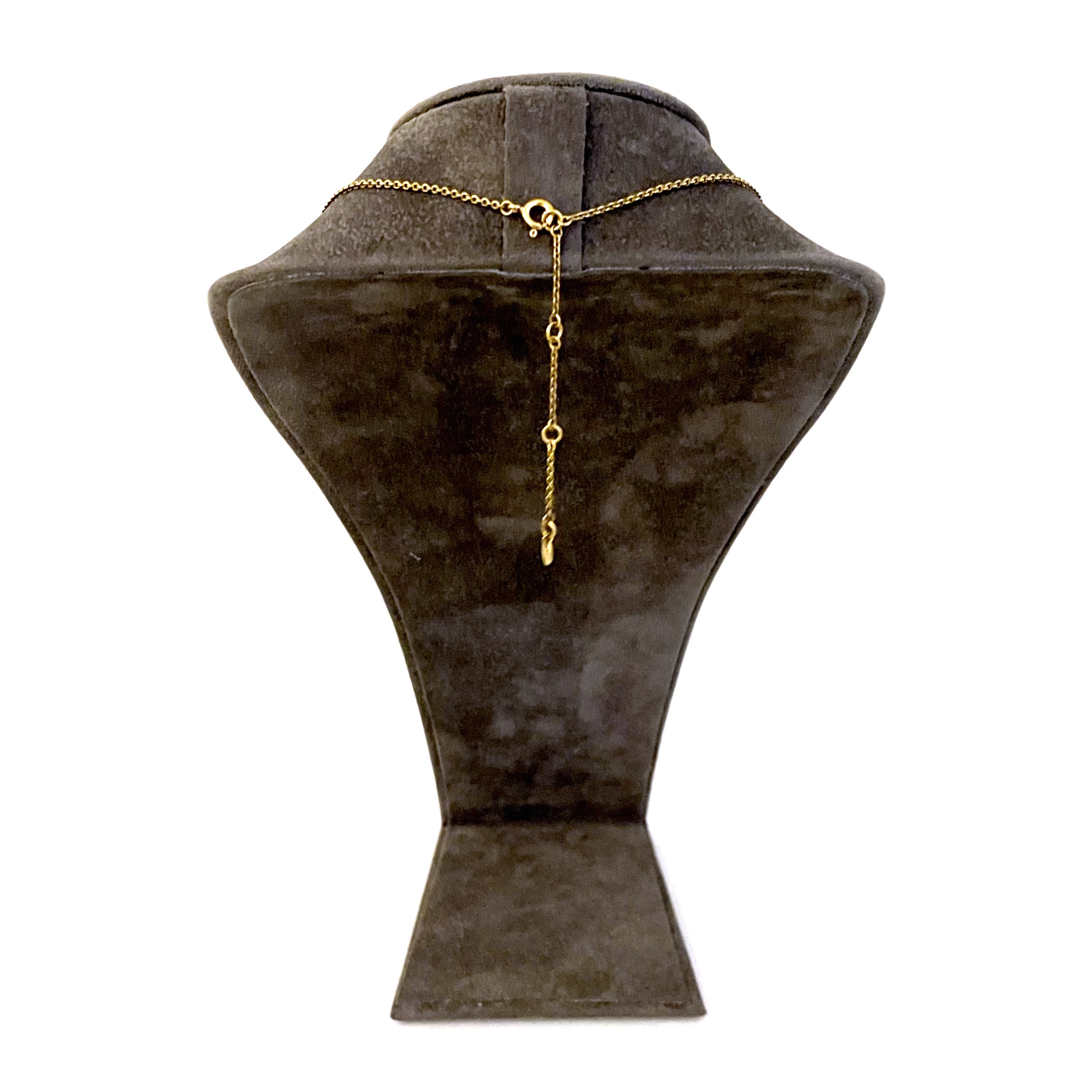 Vintage gold vermeil Links of London necklace on trace chain