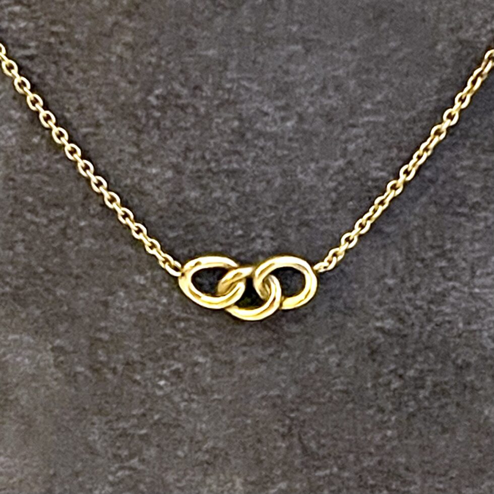 Links of London 18ct gold vermeil adjustable necklace
