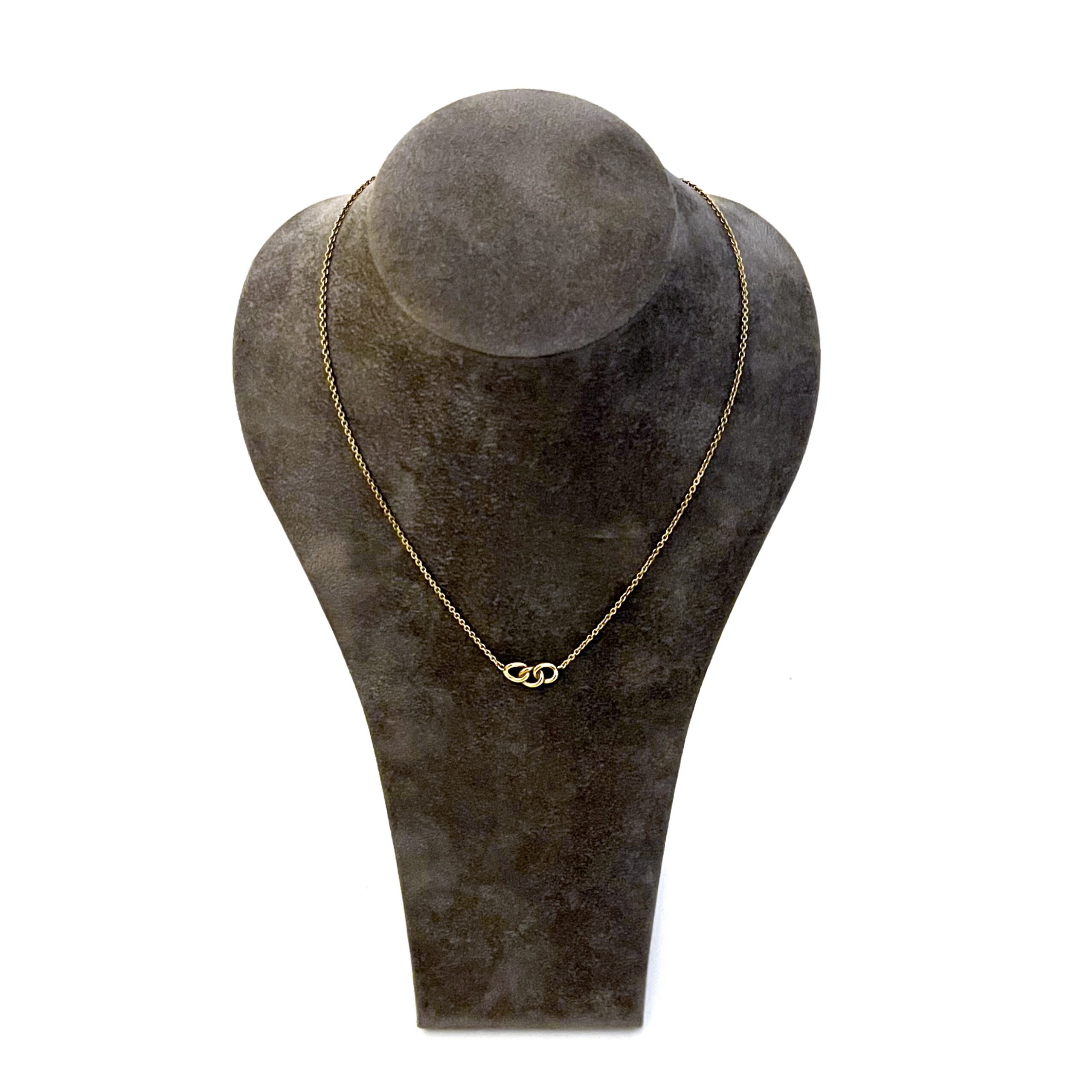Vintage Links of London Signature Mini Necklace 18ct gold vermeil