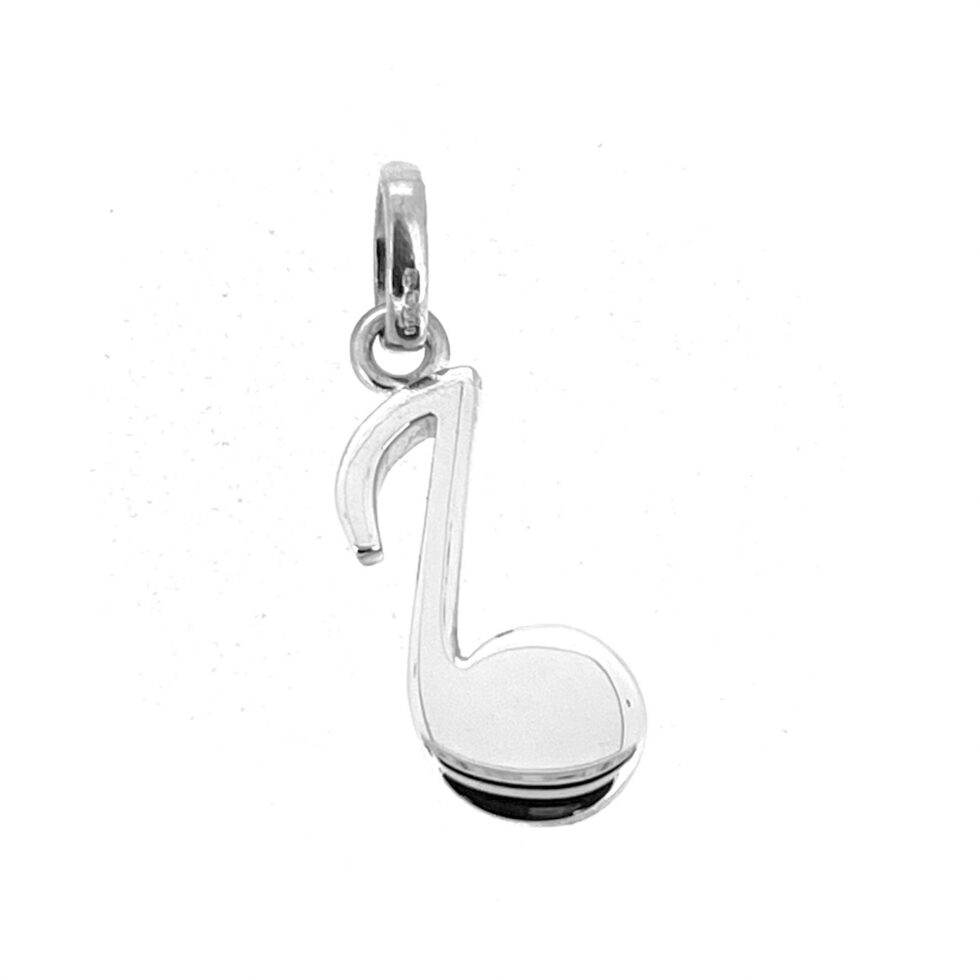 Hallmarked 2010 Links of London silver note charm