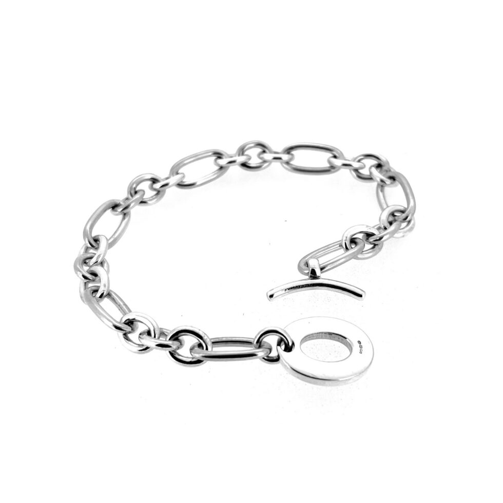 Sterling silver Links of London toggle bracelet