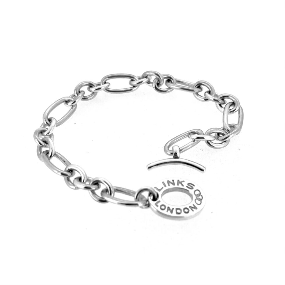 inks of London bracelet with alternating oval links