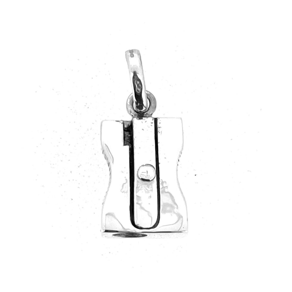 Vintage Links of London sterling silver pencil sharpener pendant charm