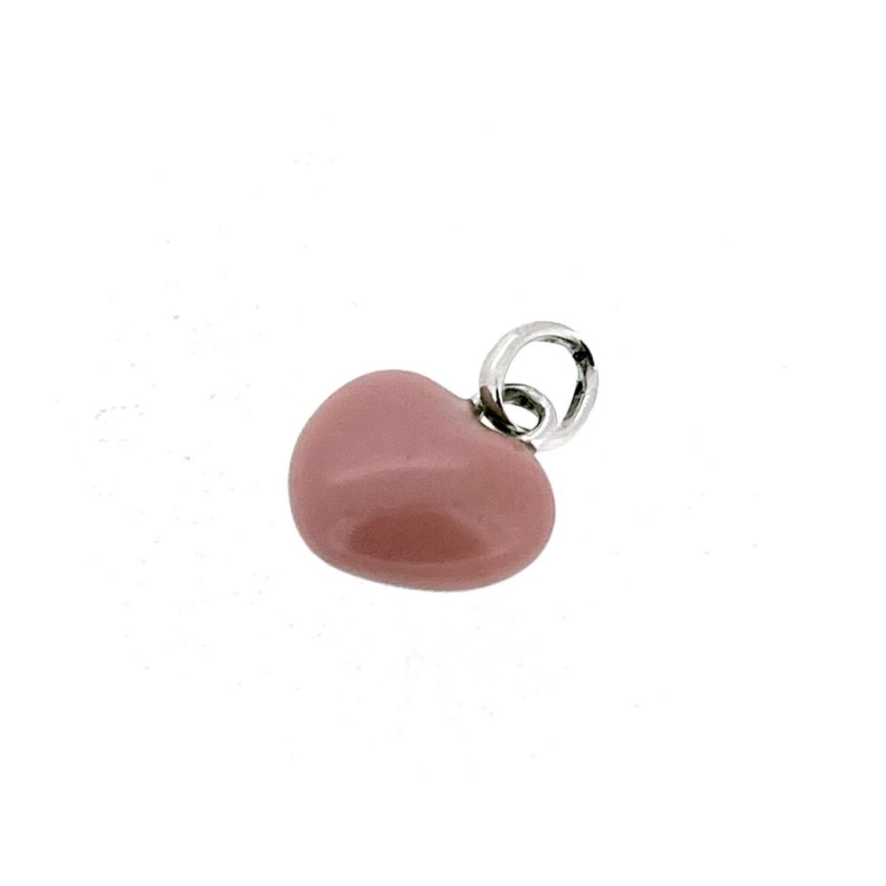 Links of London sterling silver mini heart charm front view