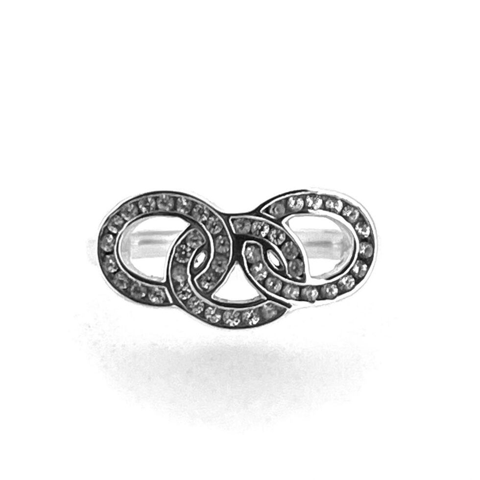 Vintage Signature collection sterling silver ring UK size L