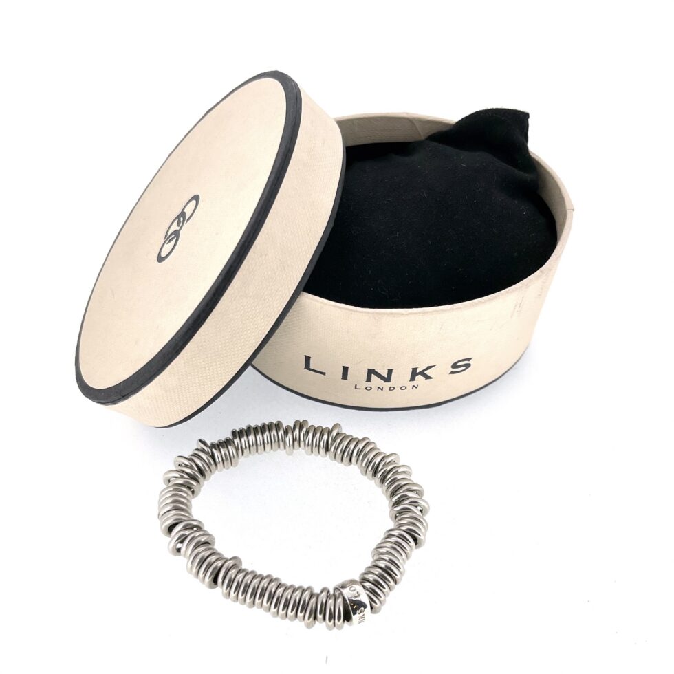Hallmarked 2009 Links of London Sweetie bracelet