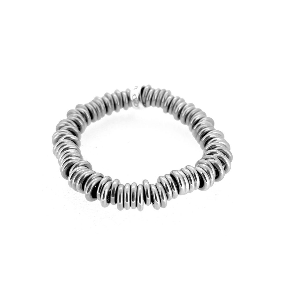 Sterling silver Classic Sweetie bracelet professionally polished