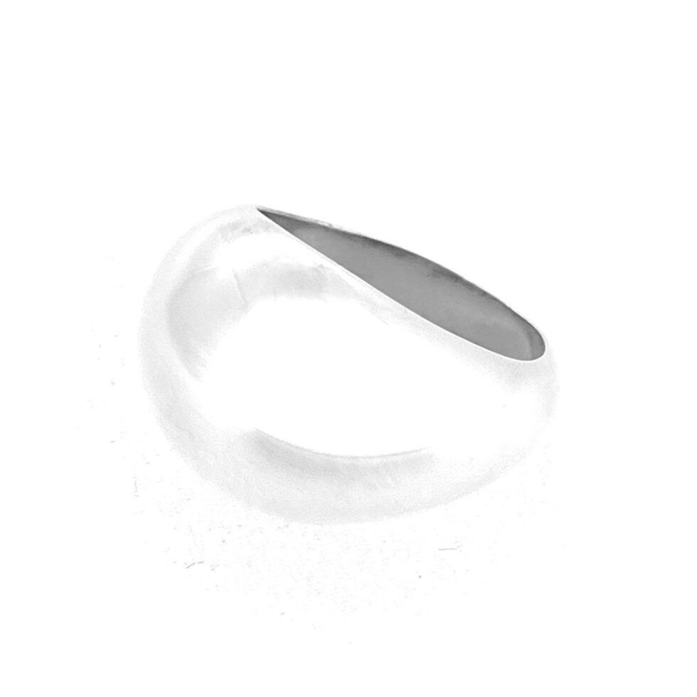 Vintage sterling silver ring marked UK size P