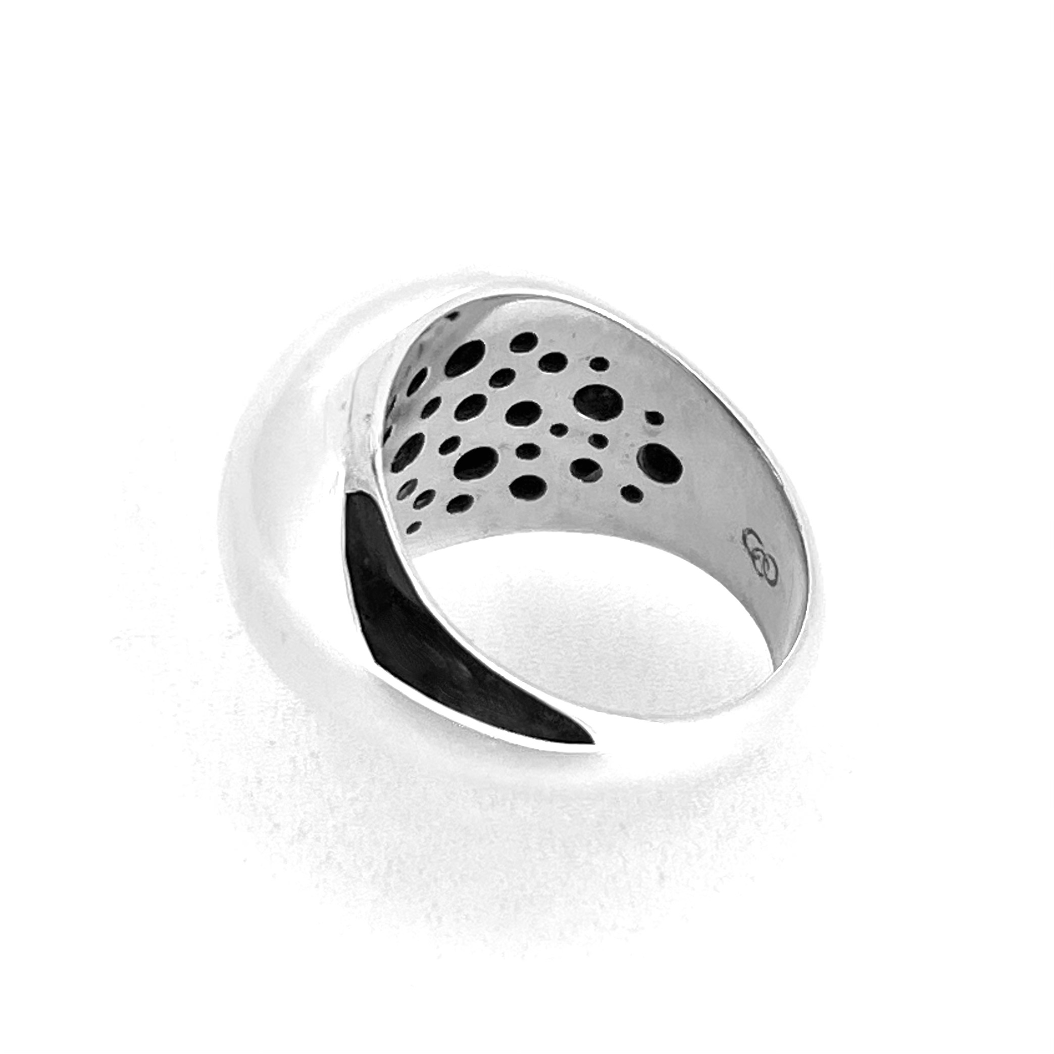 Links of London Hope ring with internal pierced openings
