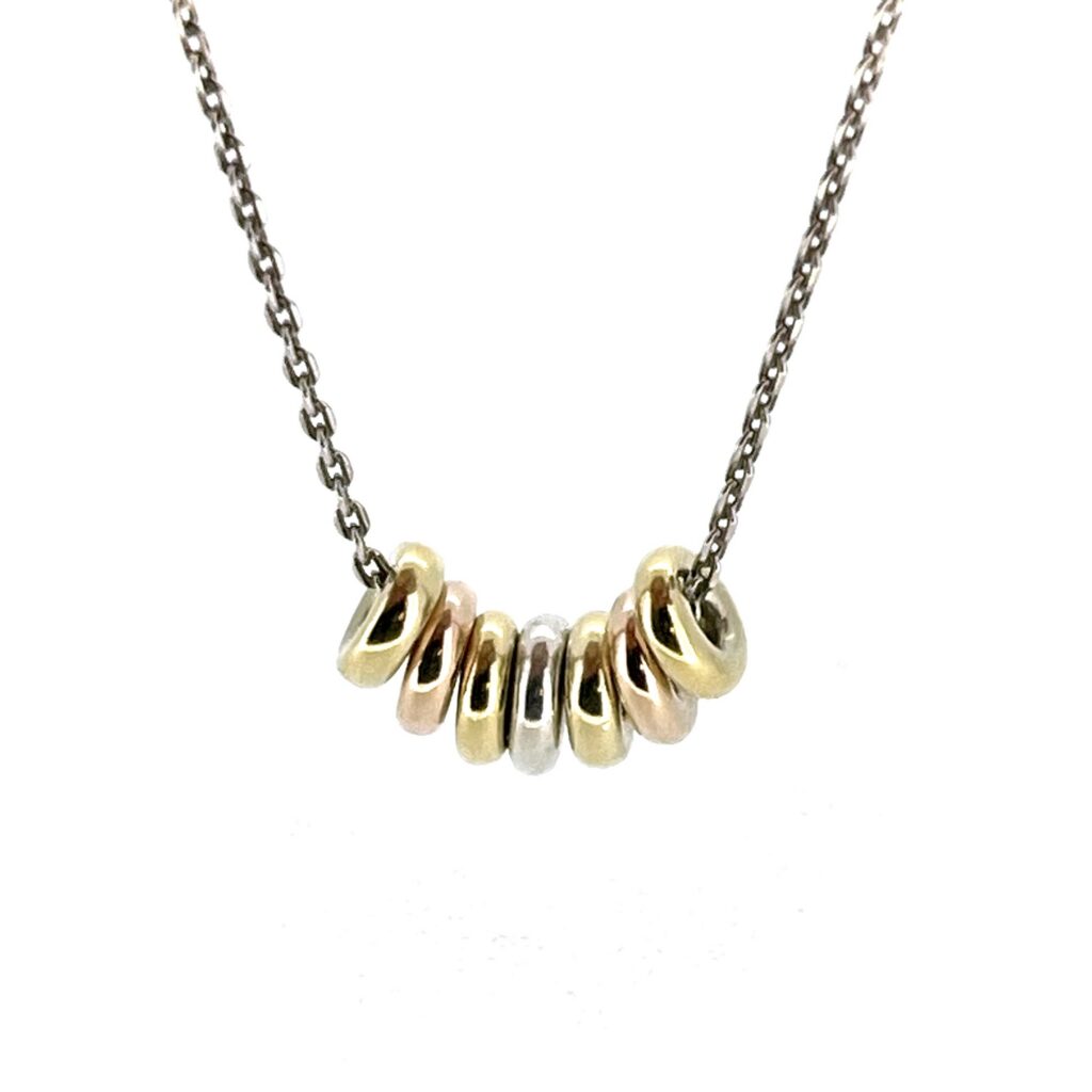 Vintage Links of London seven link Sweetie necklace