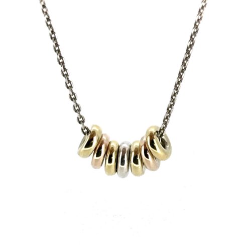Vintage Links of London seven link Sweetie necklace