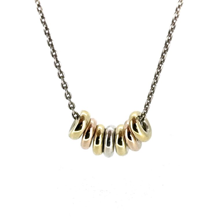 Vintage Links of London seven link Sweetie necklace