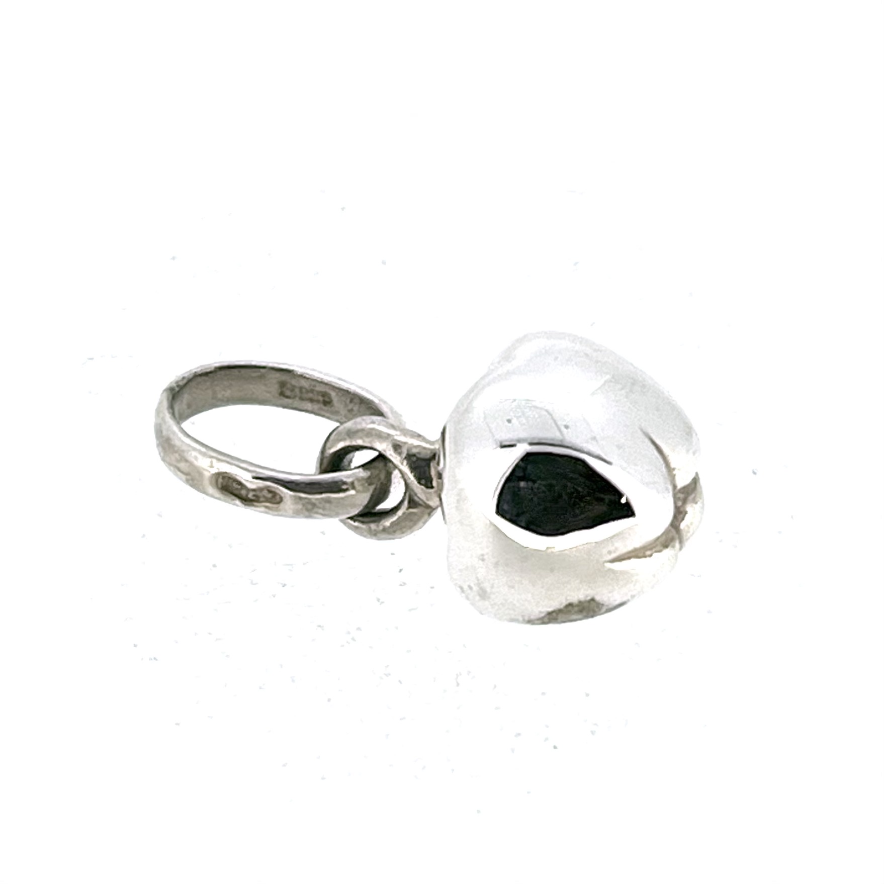 Later-production Links of London silver apple charm