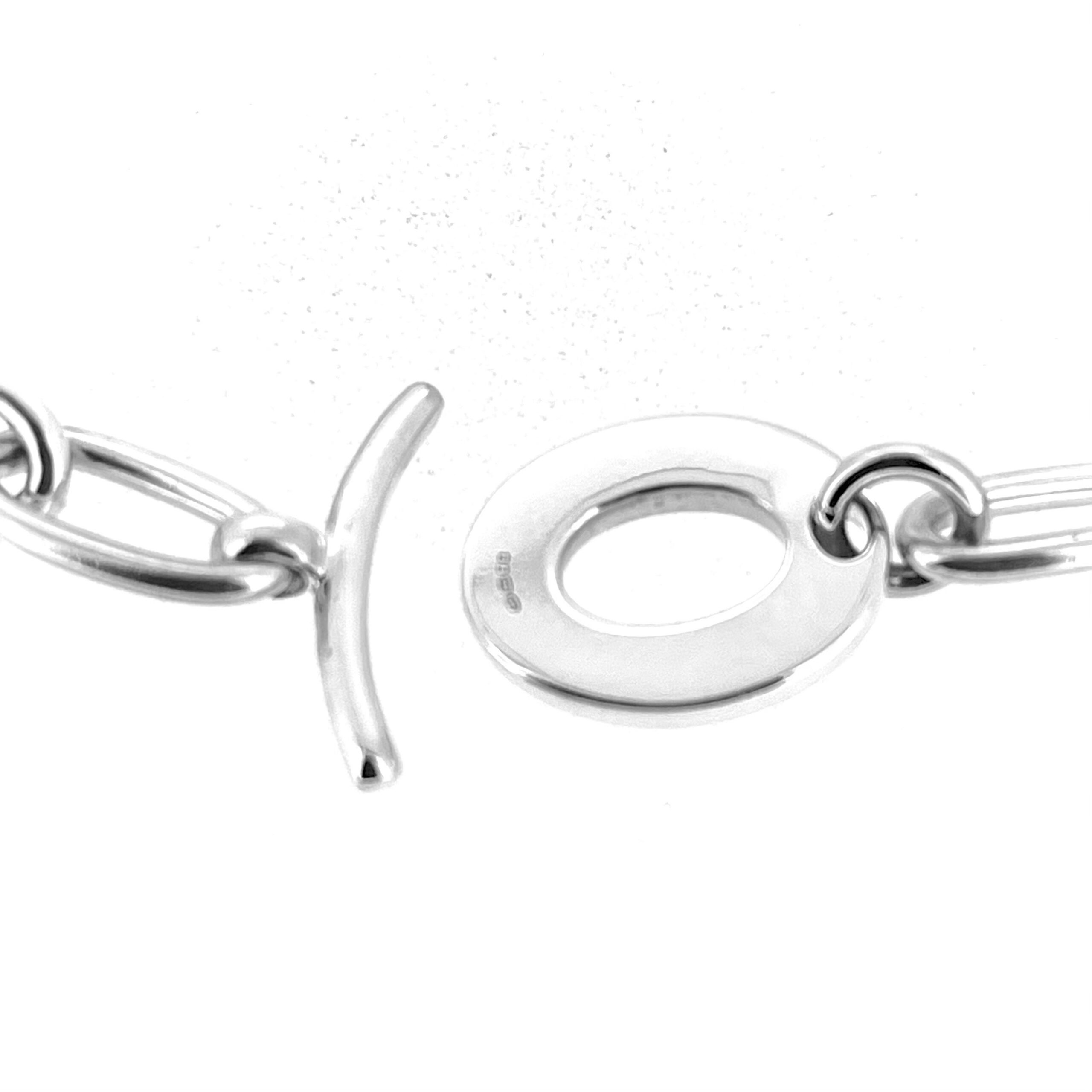 Links of London bracelet with long and short oval links