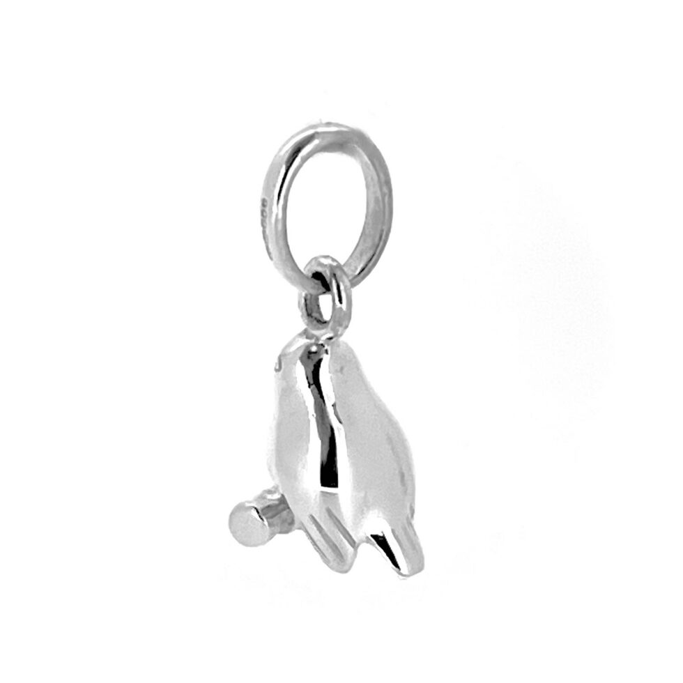Vintage Links of London garden bird charm front view