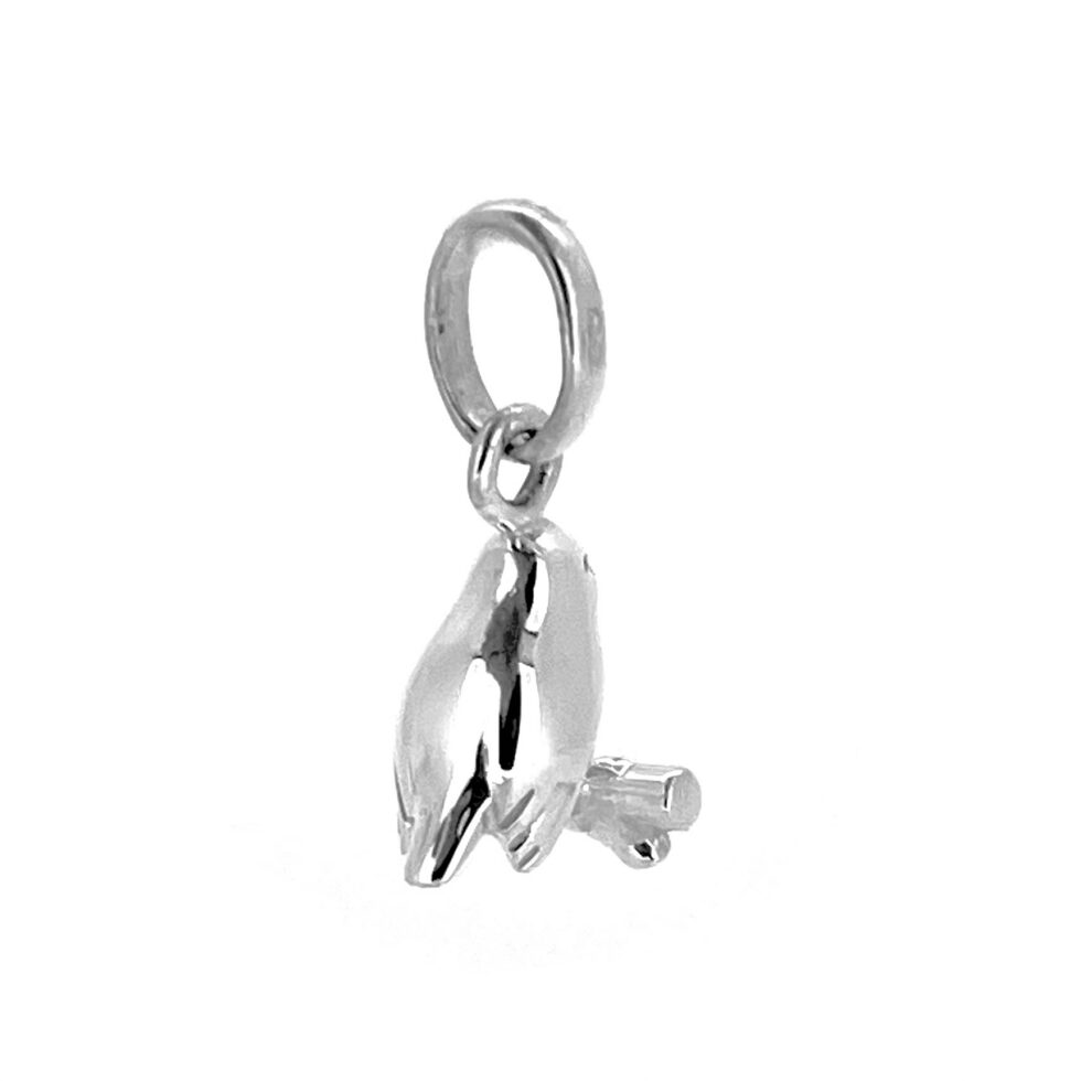 Vintage Links of London Bird on Branch Charm sterling silver