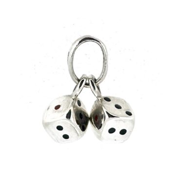 Links of London sterling silver twin dice charm 5030.0458