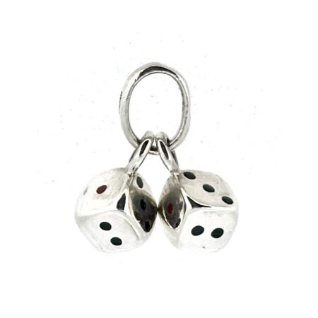 Links of London sterling silver twin dice charm 5030.0458