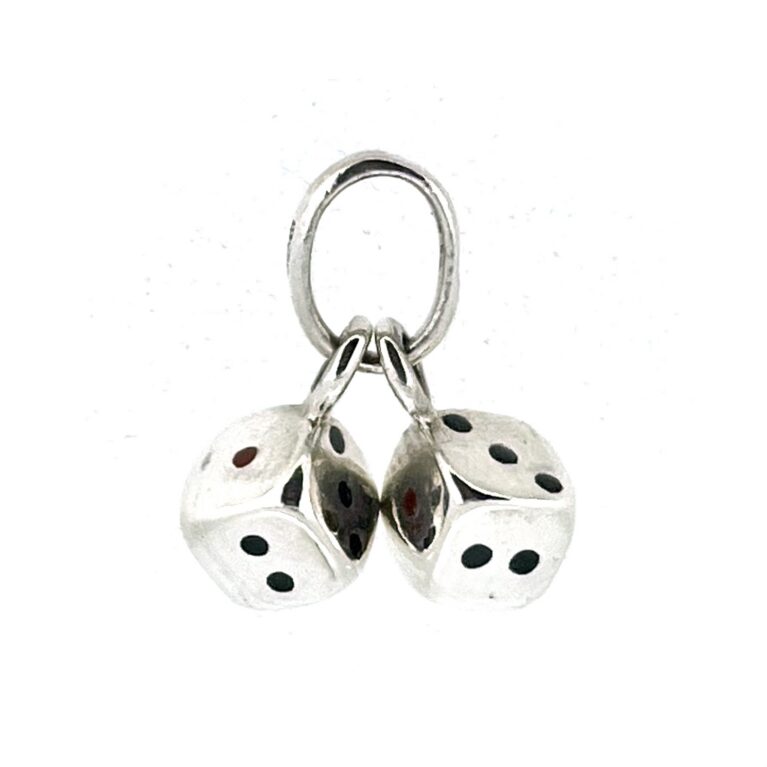Links of London sterling silver twin dice charm 5030.0458