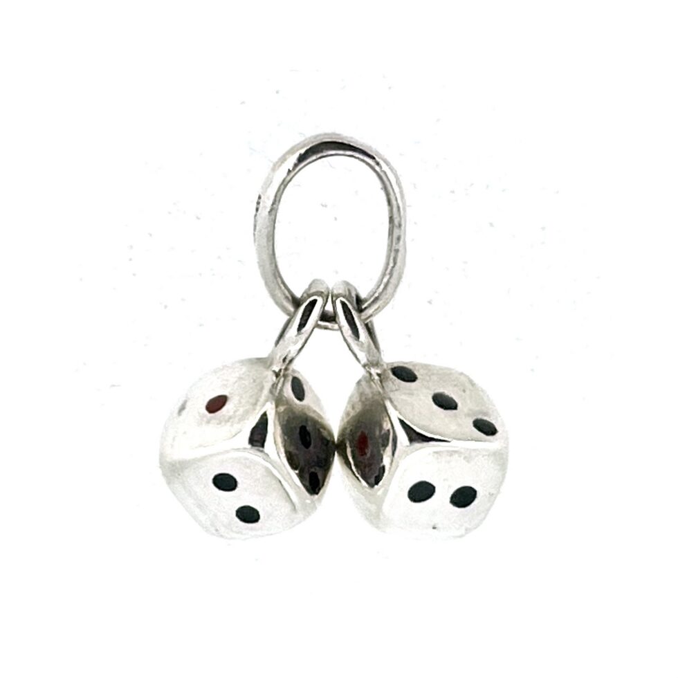 Links of London sterling silver twin dice charm 5030.0458