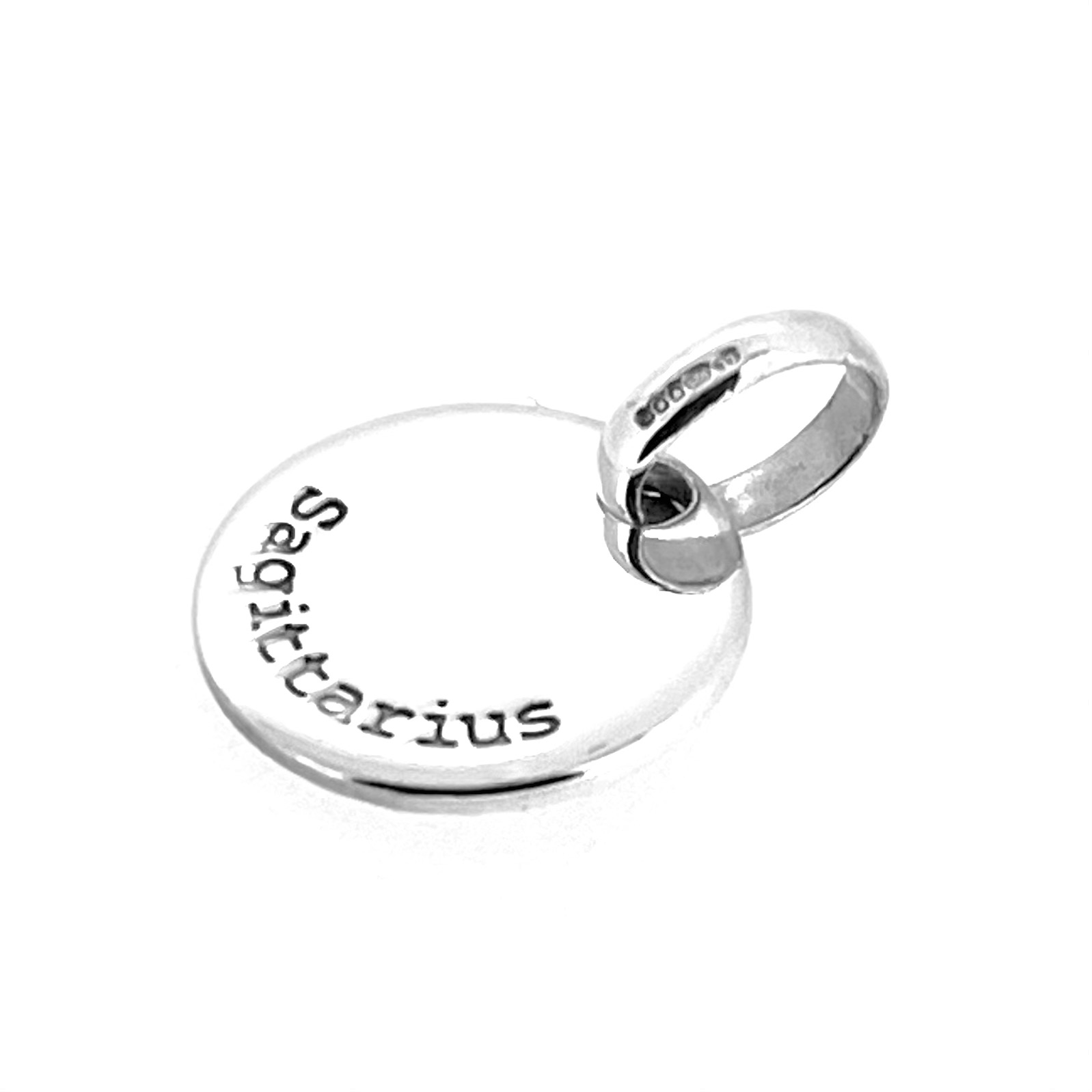 Links of London Zodiac Disc Charm side view