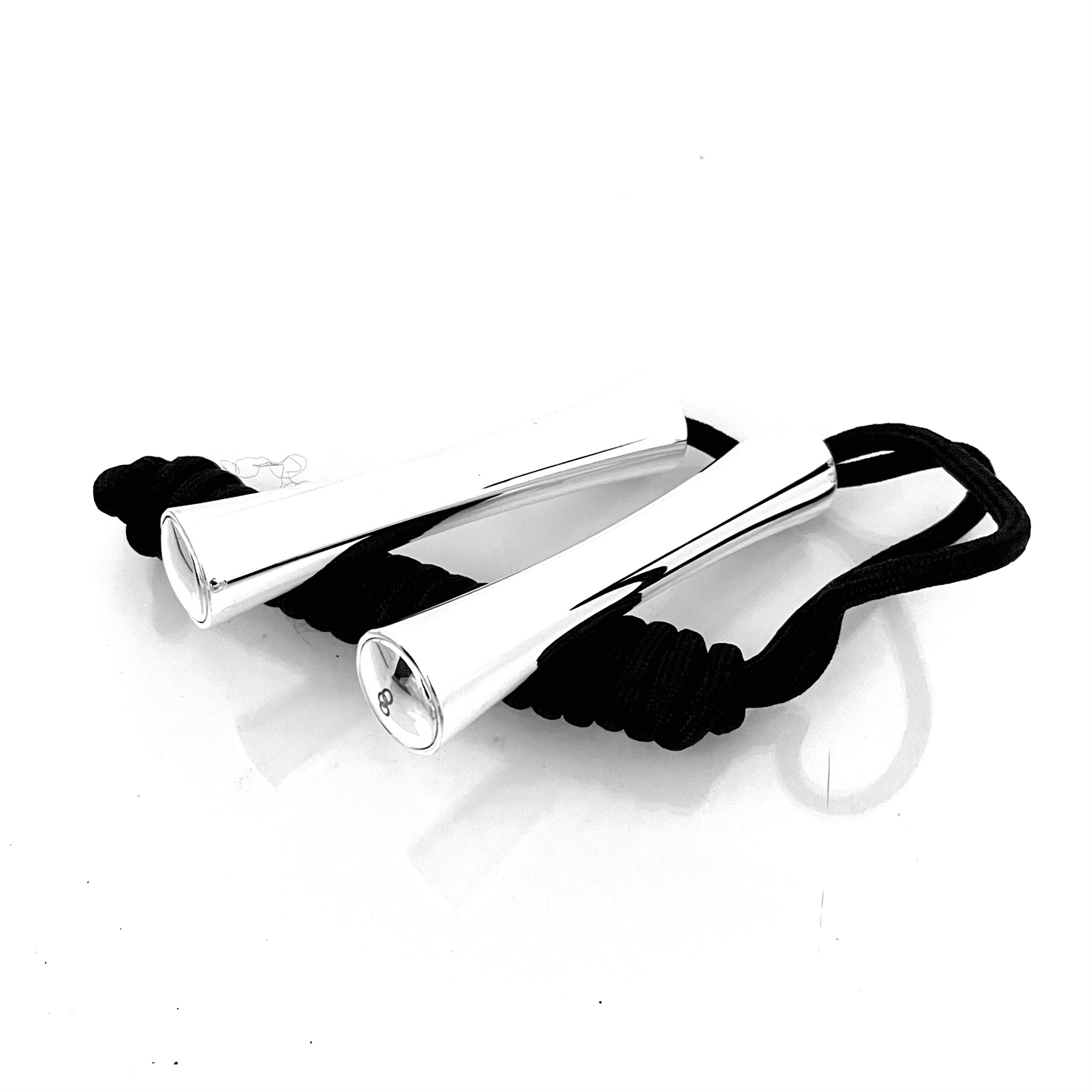 Links of London skipping rope with 6mm black cord