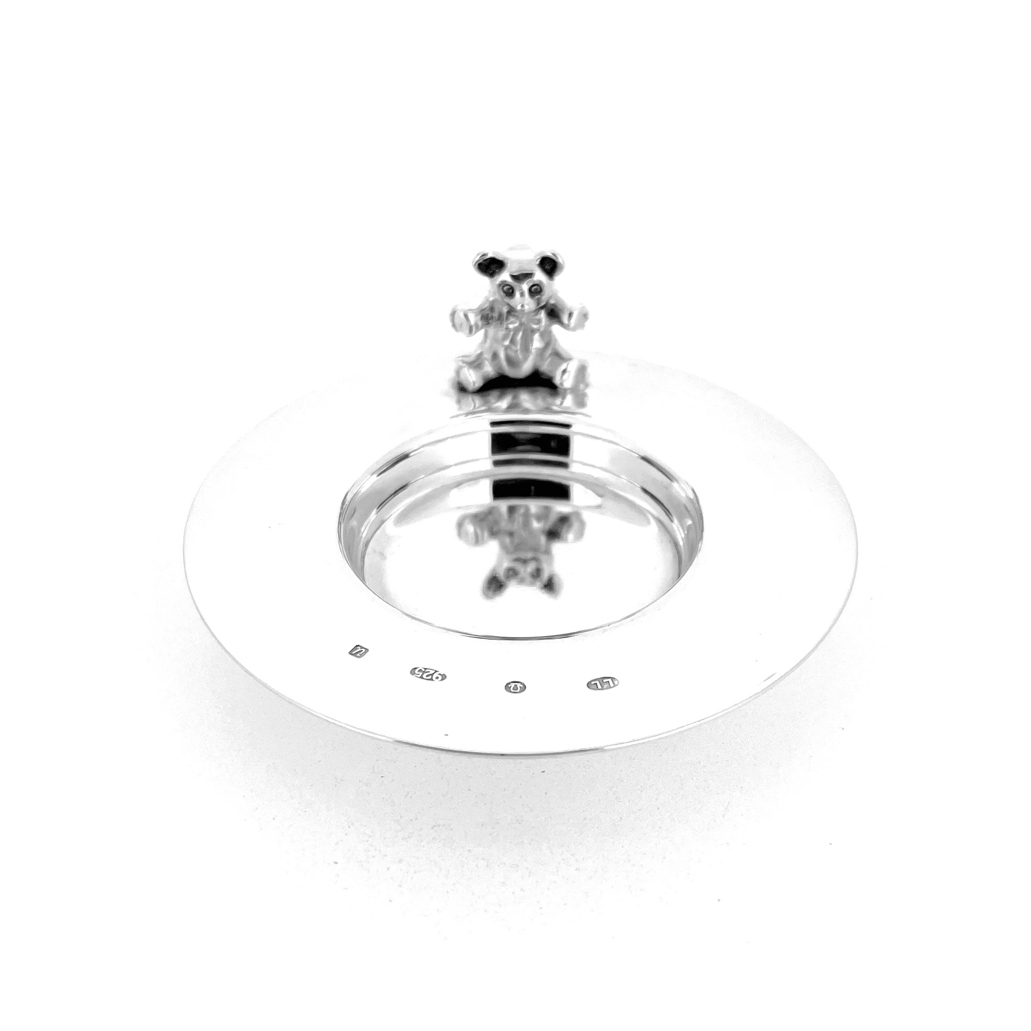Small 75mm Links of London Teddy Bear trinket dish