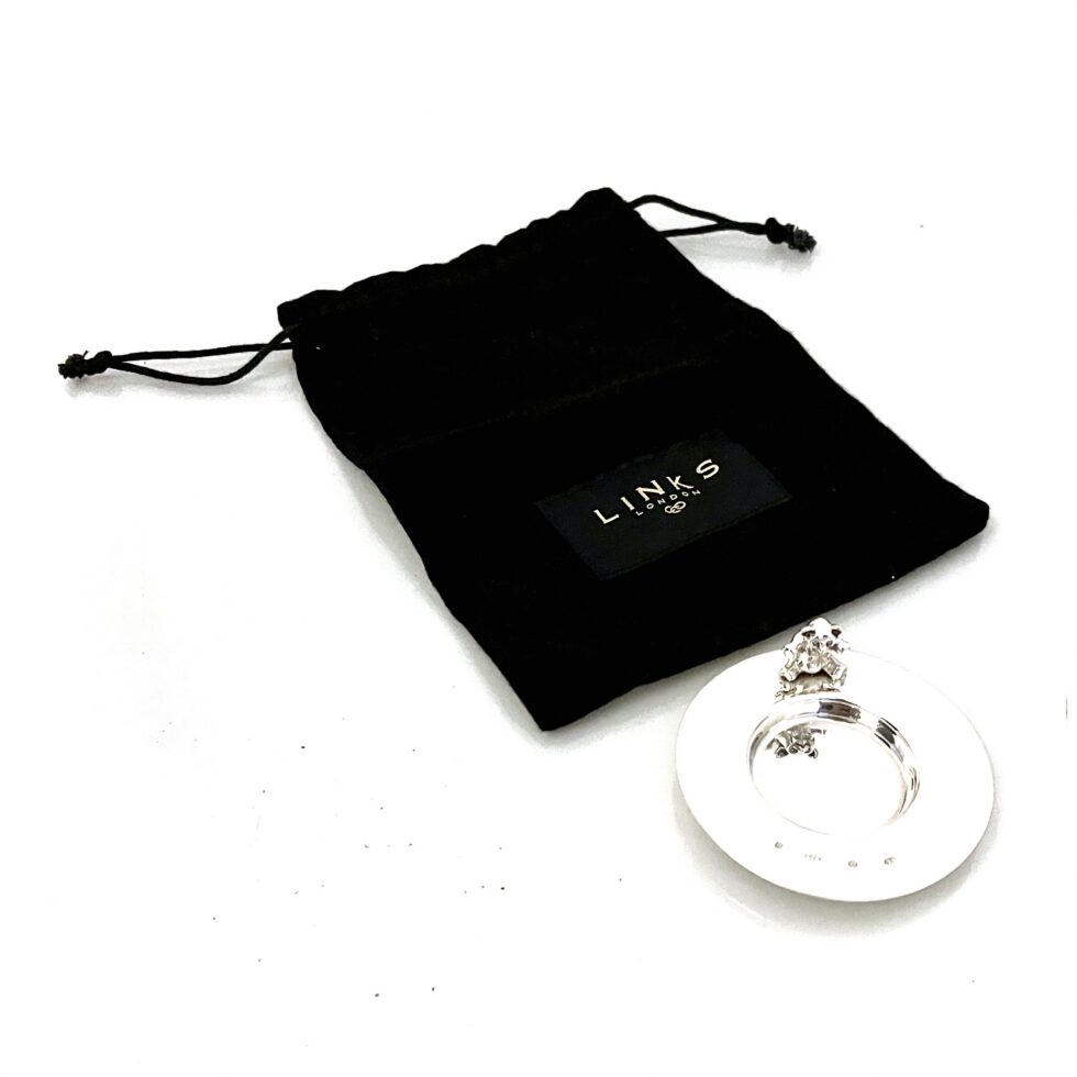 Links of London dressing-table silver with teddy bear detail