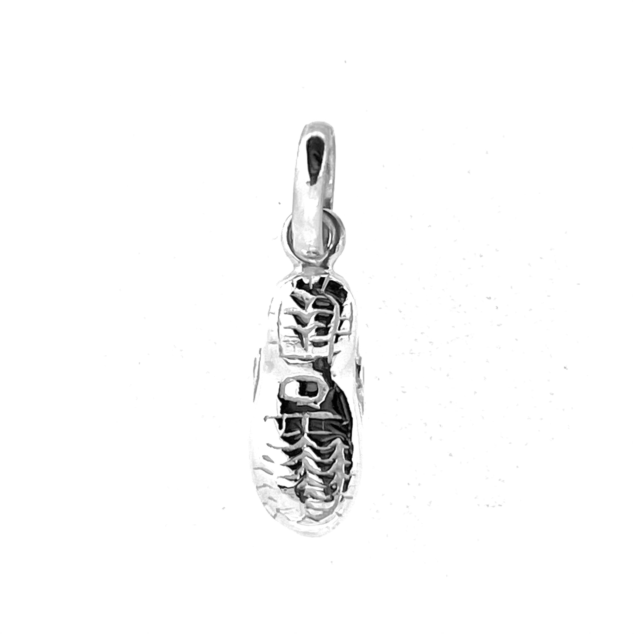 Links of London clog charm showing ventilation holes
