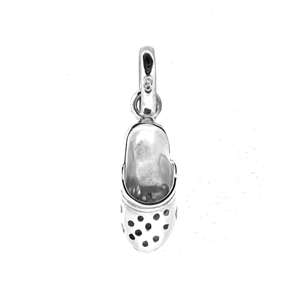 Vintage Links of London perforated clog shoe charm